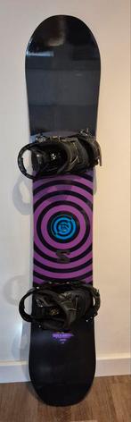 Snowboard Nitro Team Series + bindingen, Sport en Fitness, Snowboarden, Ophalen, Zo goed als nieuw, Board