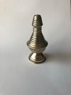 Vintage Zilveren Zoutvaatje Retro Design, Ophalen of Verzenden, Zilver