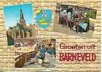 Barneveld- -3-luik, Groeten uit Barneveld., Gelopen, Gelderland, 1960 tot 1980, Verzenden