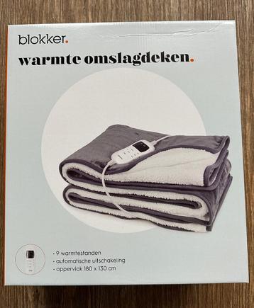 Blokker warmte omslagdeken - NIEUW beschikbaar voor biedingen