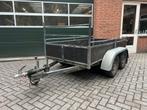Hapert K 1300/dubbelaseer/ bakwagen/250x130/ 1300 kg, Ophalen of Verzenden, Gebruikt