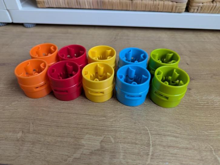 Haba Kullerbü houten knikkerbaan - 10 verbindingsstukken, Kinderen en Baby's, Speelgoed | Houten speelgoed, Zo goed als nieuw