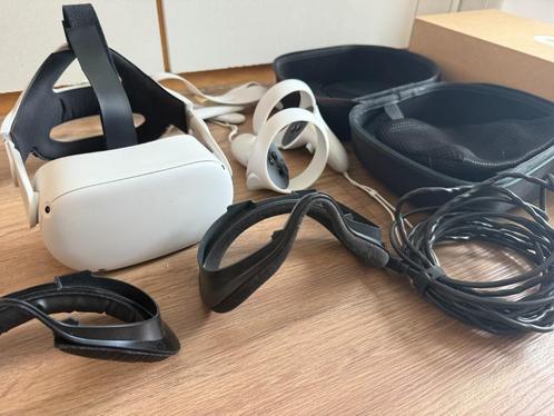 Oculus Quest 2 PCVR Bundle, Spelcomputers en Games, Virtual Reality, Zo goed als nieuw, Overige platformen, VR-bril, Ophalen
