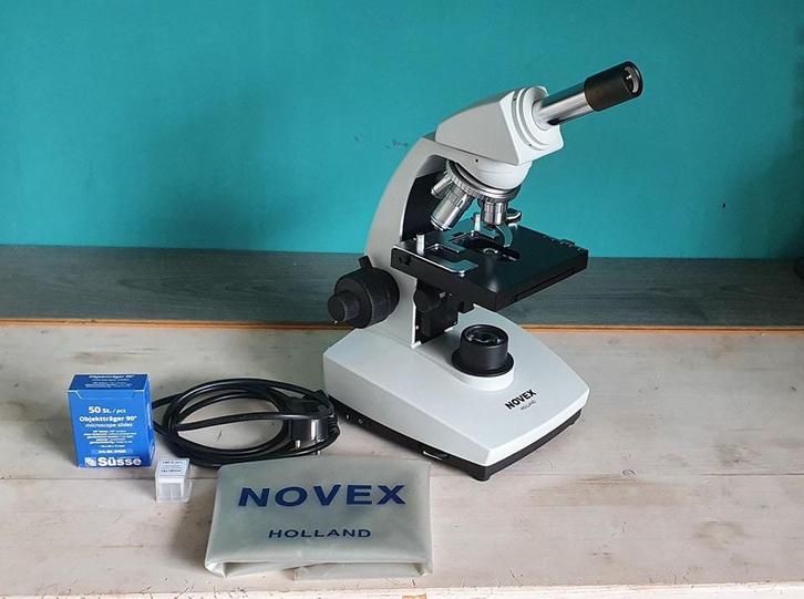Novex B-range microscoop, Audio, Tv en Foto, Optische apparatuur | Microscopen, Zo goed als nieuw, Biologische microscoop, Ophalen of Verzenden