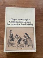 Vintage Gezelschapsspellen Familie, Hobby en Vrije tijd, Gezelschapsspellen | Bordspellen, Drie of vier spelers, Ophalen of Verzenden