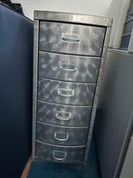 2x Metalen ladekast, Ophalen, Minder dan 50 cm, Gebruikt, 100 tot 150 cm