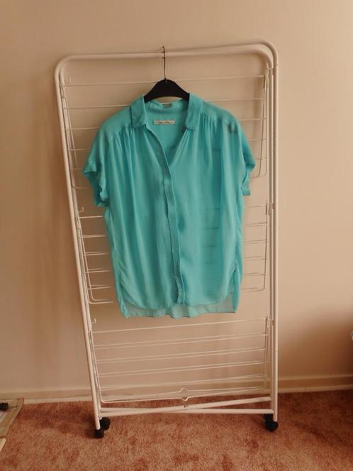 Leuke zijden blouse Vanilia maat 38/40, Kleding | Dames, Blouses en Tunieken, Zo goed als nieuw, Maat 38/40 (M), Overige kleuren