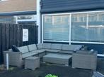 Ruime loungeset van wicker, Tuin en Terras, Tuinsets en Loungesets, Ophalen, Gebruikt, Meer dan 8 zitplaatsen, Loungeset