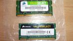 Laptop DDR2 GEHEUGENS 2X2 GB, Ophalen of Verzenden, DDR2, Laptop