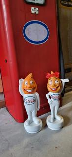 Esso reclame poppen set, Gebruikt, Esso, Esso, Esso