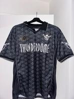 Thunderdome 30 Years soccer shirt (M), Kleding | Heren, T-shirts, Ophalen of Verzenden, Zo goed als nieuw, Maat 48/50 (M), Grijs