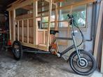 Schitterende elektrische trike kampeerfiets uniek in aanbouw, Goederen, Elektrisch, Zo goed als nieuw, Ophalen