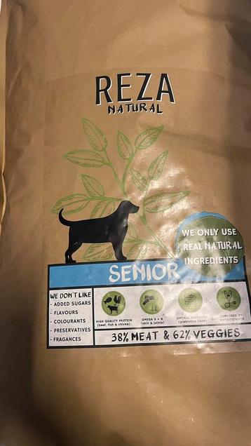 Reza Natural Senior hondenbrokken 12 kg beschikbaar voor biedingen