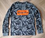 Superdry longsleeve t-shirt maat L, Kleding | Heren, T-shirts, Maat 52/54 (L), Ophalen of Verzenden, Zo goed als nieuw, Grijs