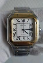 Cartier Santos automatisch heren horloge, Staal, Polshorloge, Nieuw, Ophalen of Verzenden