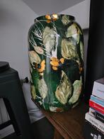 Vaas met bloemmotief, Huis en Inrichting, Woonaccessoires | Vazen, Ophalen, Overige materialen, 50 tot 75 cm, Zo goed als nieuw