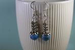 Turkoois oorbel - India juweel - Steen, Overige materialen, Hangers, Blauw, Nieuw