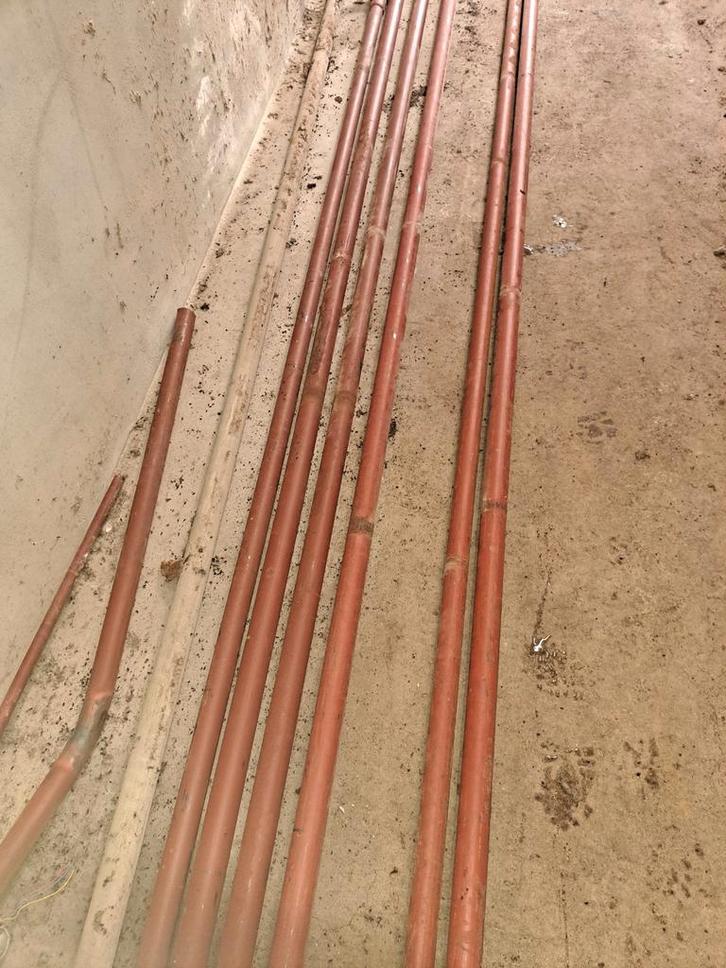 (Verwarmings)buizen 125 meter, diameter 3, 3,5 en 4 en 5 cm., Dieren en Toebehoren, Schapen, Geiten en Varkens, Meerdere dieren