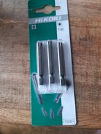 3 lange HiKOKI T40 torx Schroevendraaier Bits - Nieuw, Ophalen of Verzenden, Nieuw