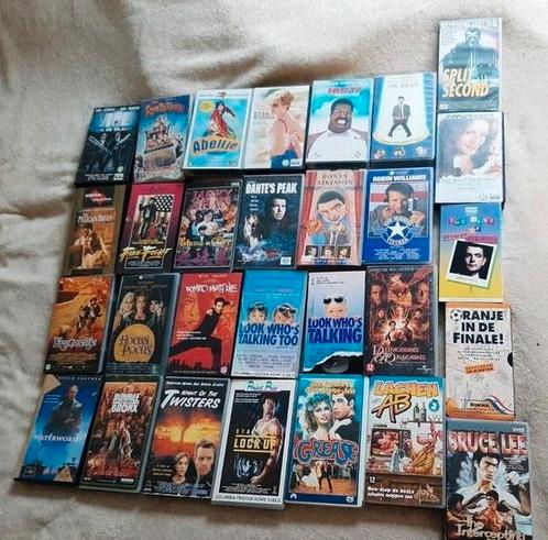 29 videobanden o.a Waterworld, Lock up, Split second., Cd's en Dvd's, VHS | Film, Gebruikt, Overige genres, Alle leeftijden, Ophalen of Verzenden