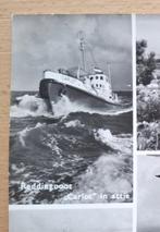 kaart met afbeelding reddingboot Carlot Terschelling 1968, Verzenden, Zo goed als nieuw, Motorboot, Kaart, Foto of Prent