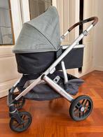 Uppababy vista duo met alle extra accessoires - kleur Emmett, Kinderen en Baby's, Kinderwagens en Combinaties, Gebruikt, Duowagen