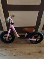 Loopfiets fietsje Happy Rider roze, Kinderen en Baby's, Speelgoed | Buiten | Voertuigen en Loopfietsen, Ophalen, Zo goed als nieuw