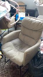 4x bruin beige eetstoelen, Huis en Inrichting, Fauteuils, Ophalen of Verzenden, Zo goed als nieuw, Minder dan 75 cm, Minder dan 50 cm