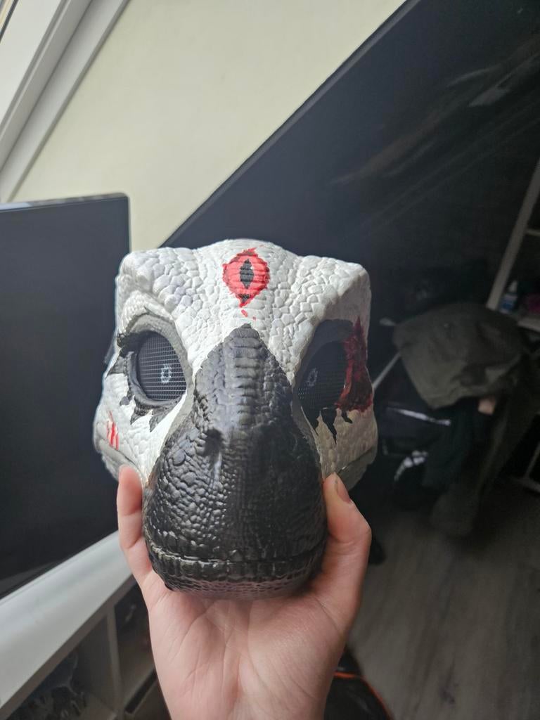 SMASOLO 20 Stuks Witte Mesh voor Maskers Ademend Fijn voor Cosplay Ogen