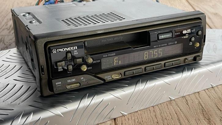 Pioneer KEH P4500R autoradio Vintage 35 w x 4 RDS cassette, Auto diversen, Autoradio's, Gebruikt, Ophalen of Verzenden