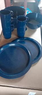 Mepal Rosti Campingservies Donkerblauw, Ophalen of Verzenden, Gebruikt