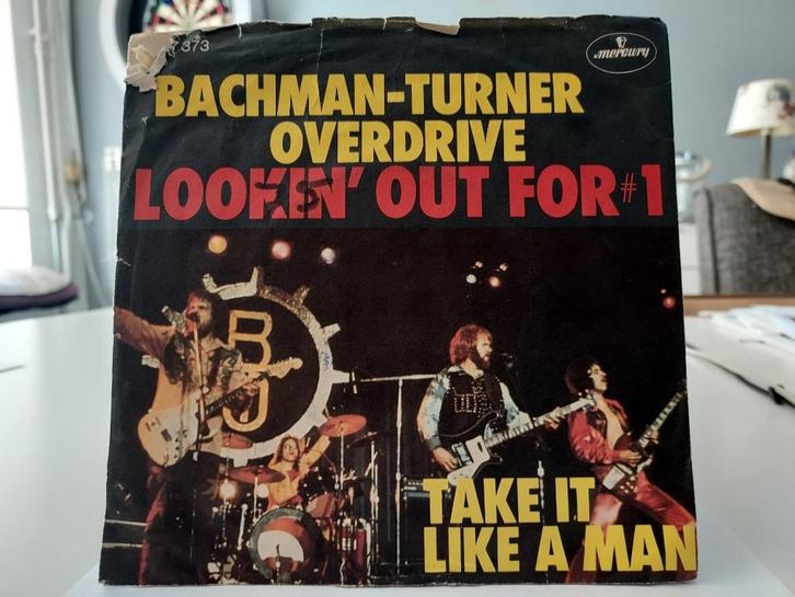 7" Single Bachman, Turner Overdrive - Lookin' Out For Number, Cd's en Dvd's, Vinyl Singles, Gebruikt, Single, Pop, 7 inch, Ophalen of Verzenden