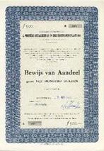 A. MORRIENS METAALBEDRIJF EN CONSTRUCTIEWERKPLAATS, Ophalen of Verzenden, 1950 tot 1970, Aandeel