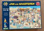 Jan van Haasteren : Zandsculpturen, Hobby en Vrije tijd, Denksport en Puzzels, Ophalen of Verzenden, 500 t/m 1500 stukjes, Gebruikt