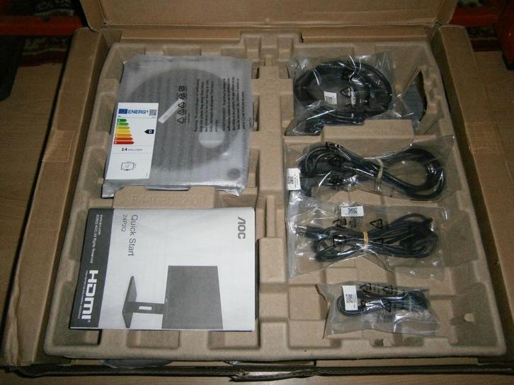 KOOPJE ! AOC 24P2Q IPS / FHD / slechts 14kwh / 100% Compleet, Computers en Software, Monitoren, Zo goed als nieuw, 61 t/m 100 Hz