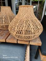 Rotan Lampenkap Hanglamp, Gebruikt, 25 tot 50 cm, Ophalen of Verzenden, Landelijk