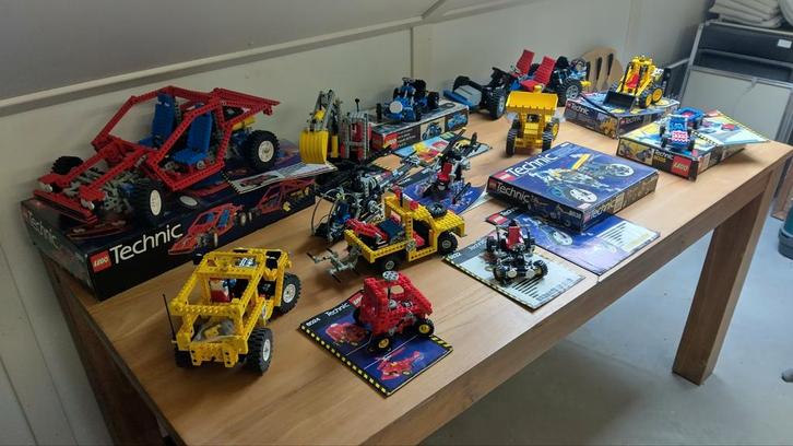 Partij Lego Technic, complete sets, Kinderen en Baby's, Speelgoed | Duplo en Lego, Gebruikt, Lego, Complete set, Ophalen of Verzenden