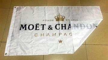 Moet&Chandon Luxe Kwaliteits Vlaggen. beschikbaar voor biedingen