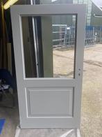 mooie houten deur met paneel en driepuntsluiting, Nieuw, Minder dan 200 cm, 100 tot 120 cm, Hout