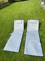 Opvouwbaar Ligbed - Ideaal voor Tuin & Strand!, Ophalen of Verzenden, Zo goed als nieuw, Textileen, Inklapbaar