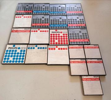 20 philips bandrecorder banden beschikbaar voor biedingen