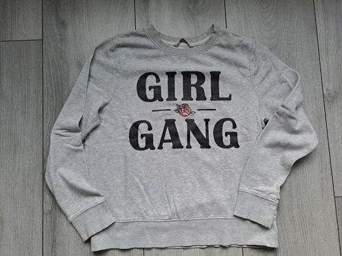 Leuke grijze sweater 158-164 z.g.a.n, Kinderen en Baby's, Kinderkleding | Maat 158, Zo goed als nieuw, Meisje, Trui of Vest, Ophalen of Verzenden
