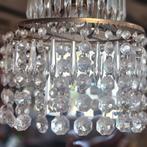 Mooie hanglamp antiek kristal, Huis en Inrichting, Ophalen, Gebruikt, Glas
