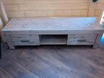 Massief houten TV meubel van Trendhopper, Ophalen, 100 tot 150 cm, Zo goed als nieuw, Minder dan 100 cm
