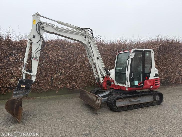 Takeuchi TB290 met diverse bakken, Zakelijke goederen, Machines en Bouw | Kranen en Graafmachines, Graafmachine