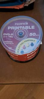 Printable fujifilm Dvd-r up to 16x, ongeveer 50 stuks, Nieuw, Fujifilm, Dvd, Ophalen of Verzenden