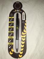 MikaMax 6 in 1 Multitool Pen Zwart NIEUW, Verzamelen, Pennenverzamelingen, Nieuw, Overige merken, Overige typen, Ophalen