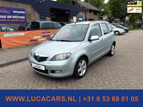 Mazda 2 1.4 Exclusive NIEUWE APK!, Auto's, Mazda, Bedrijf, Te koop, ABS, Airbags, Airconditioning, Centrale vergrendeling, Dakrails