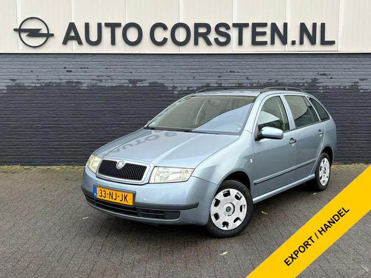 Skoda Fabia Combi 1.4-16V Flash Airco Cruise Control Trekhaa, Auto's, Skoda, Bedrijf, Te koop, Fabia, ABS, Airbags, Airconditioning