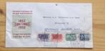 FDC E10 met gesloten achterklep. Lees verder., Postzegels en Munten, Postzegels | Eerstedagenveloppen, Ophalen of Verzenden, Nederland